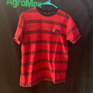 Spitfire X Huf Collab knit t shirt